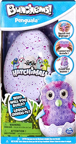Bunchems 6041479 Kinetic Sand Hatchimals Nell'Uovo