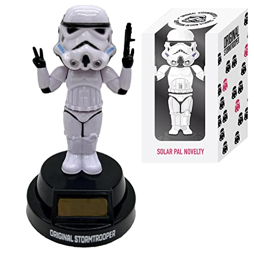 Solar Pal - L'Originale Stormtrooper - Segno Di Pace - Decorazione Ad Energia Solare