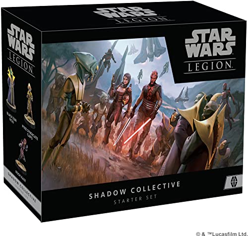 Atomic Mass Games | Shadow Collective Mercenary Starter: Star Wars Legion | Gioco Da Tavolo | Età 14+ Anni | 2 Giocatori | Tempo Di Gioco: 90 Minuti (