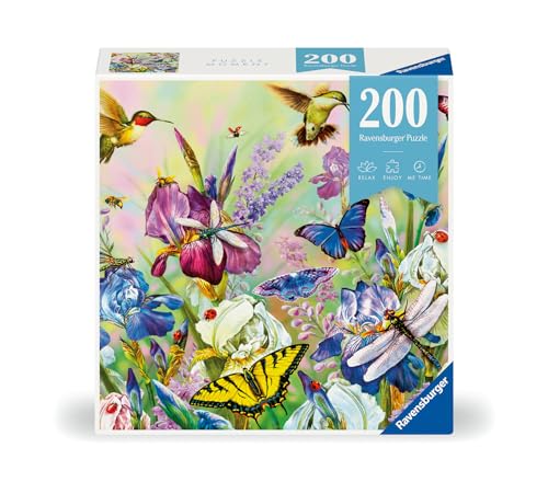 Ravensburger - Puzzle Prato Fiorito, Collezione Puzzle Moments, 200 Pezzi, Idea Regalo, Per Lei O Lui, Puzzle Adulti
