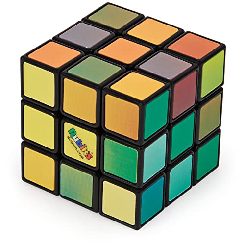 Spin Master Rubik'S Impossible, Il Classico Gioco Di Abbinamento Dei Colori E L'Originale Risolutore Di Problemi 3X3 Di Difficoltà Avanzata, Per Bambi