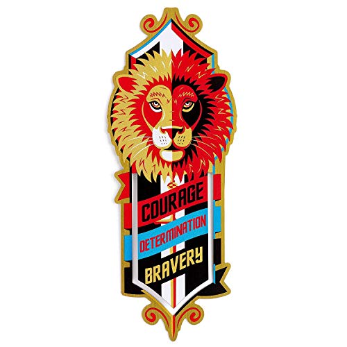 The Carat Shop, Cancelleria - Bookmark, Segnalibro, Harry Potter Casa Gryffindor, 12X4 Cm