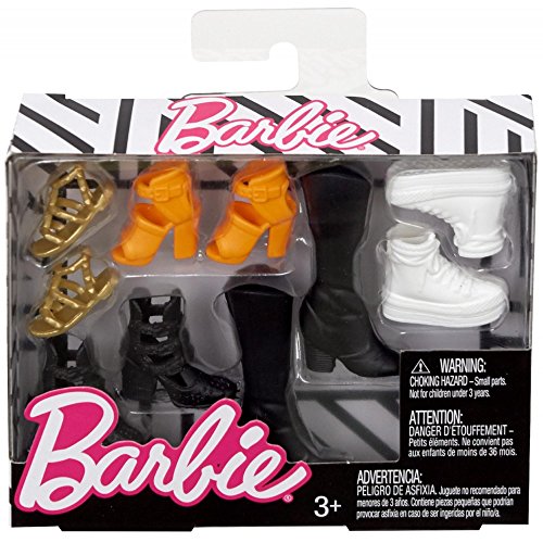 Mattel - Barbie - Accessori Moda - Fcr 92 - Collezione Di Scarpe Original & Petite Doll
