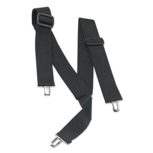 Bristol Novelty Ba709 Bretelle Da Uomo, Tinta Unita, Nero, Taglia Unica