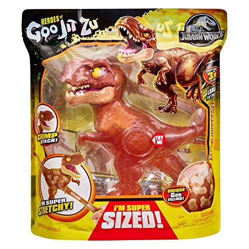 Grandi Giochi - Goo Jit Zu Supagoo T-Rex Jurassic World 20Cm