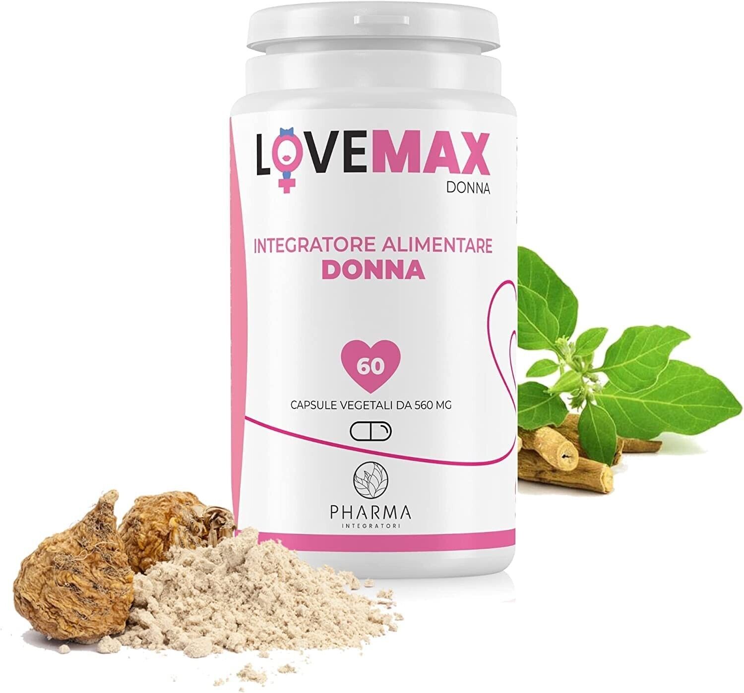 Integratore sessuale donna per desiderio femminile, libido e secchezza vaginale