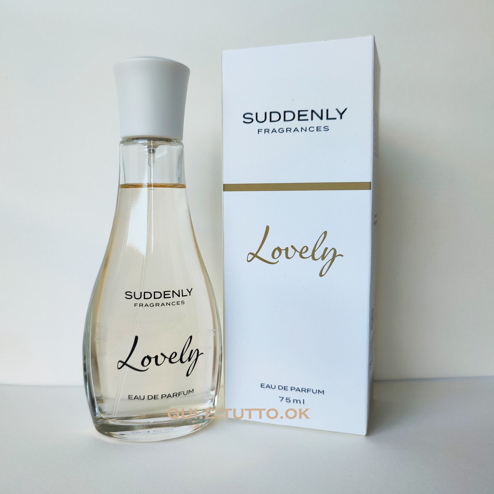 LOVELY Profumo Donna Suddenly Fragrances Eau De Parfum 75ml (vegan)