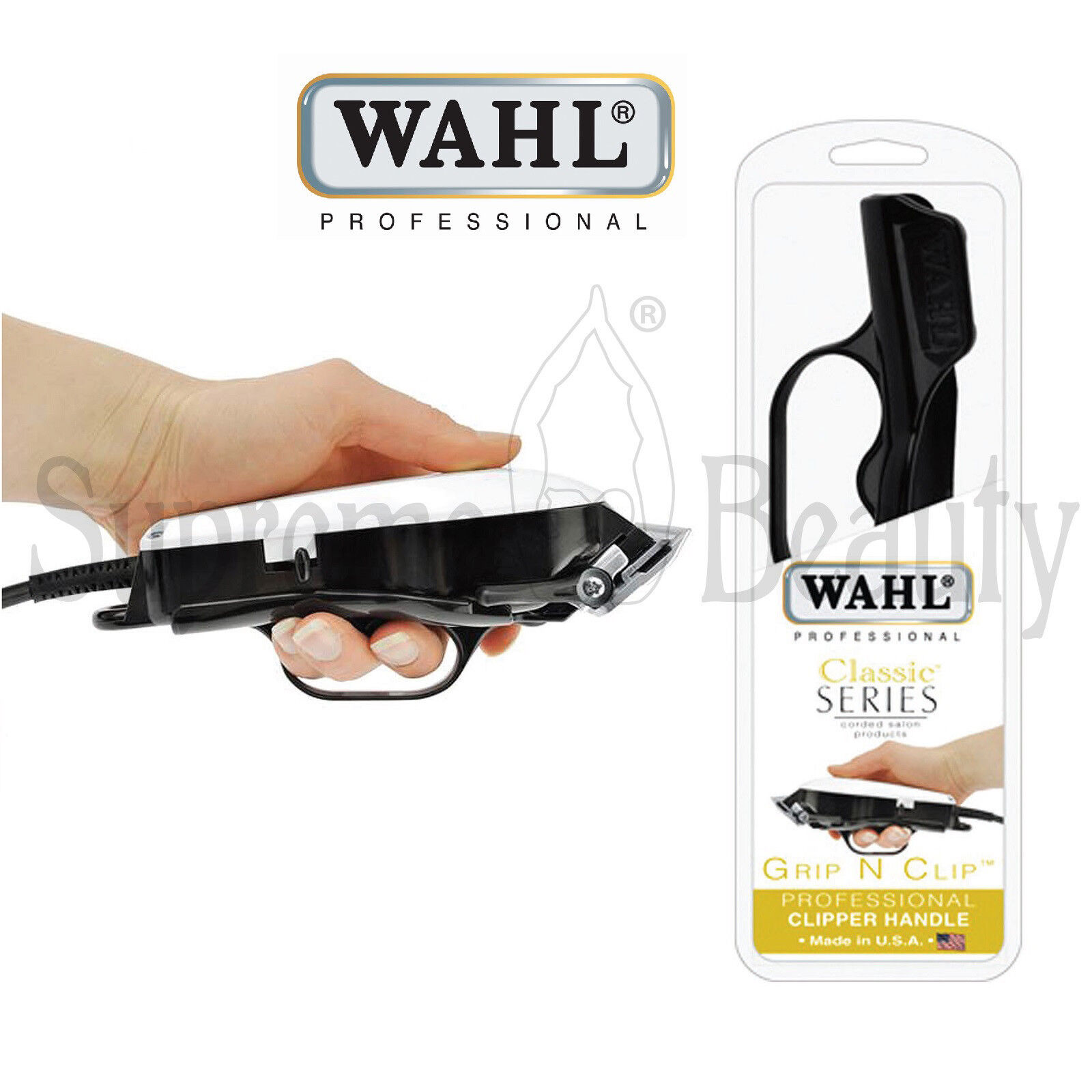 WAHL GRIP N CLIP CLASSIC SERIES IMPUGNATURA PER TOSATRICI TAGLIACAPELLI A FILO