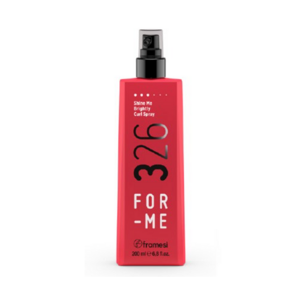 Framesi For-Me 326 Shine Me Brightly Curl Spray (200ml) Spray controllo volume