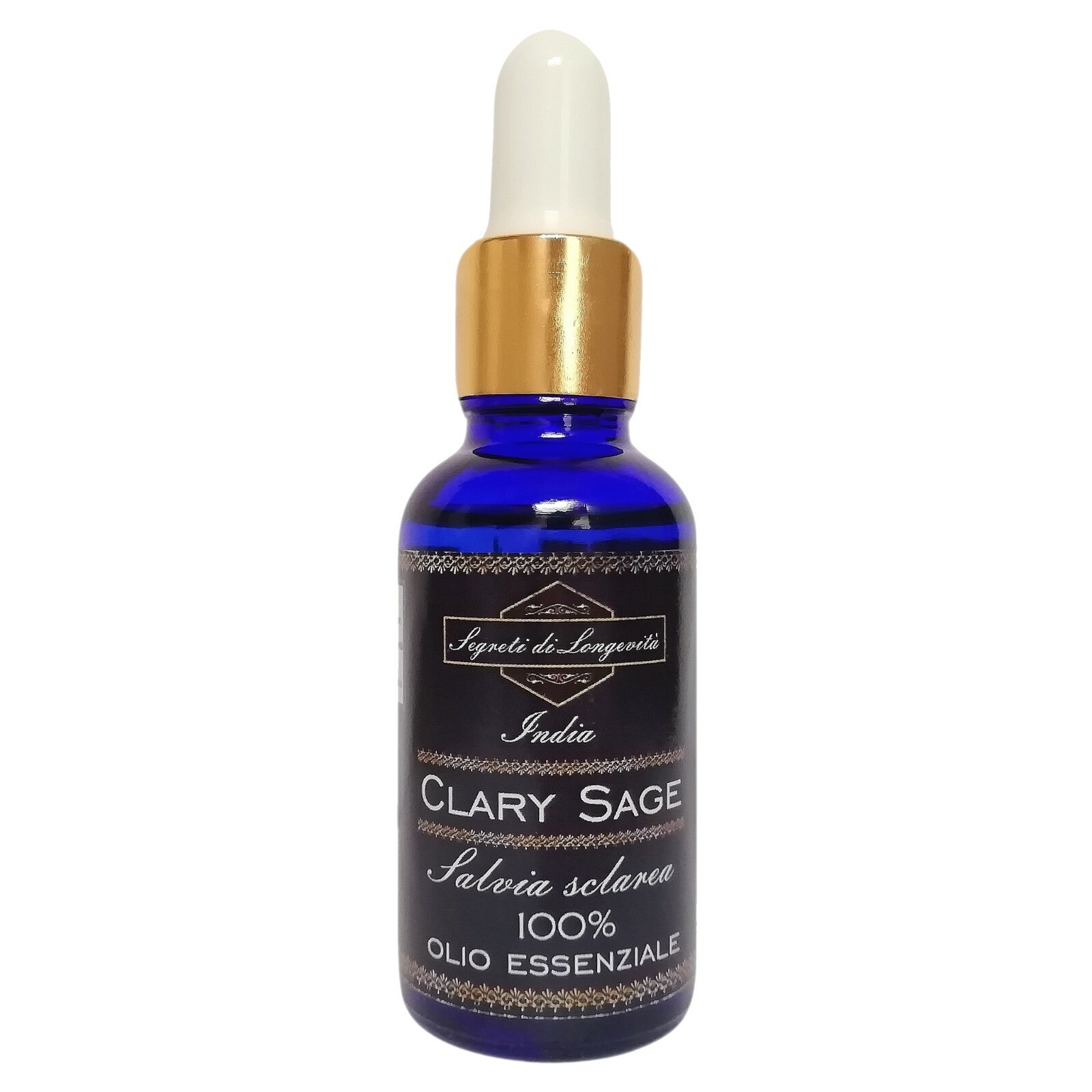 CLARY SAGE - Salvia sclarea - 100% OLIO ESSENZIALE - 30ml