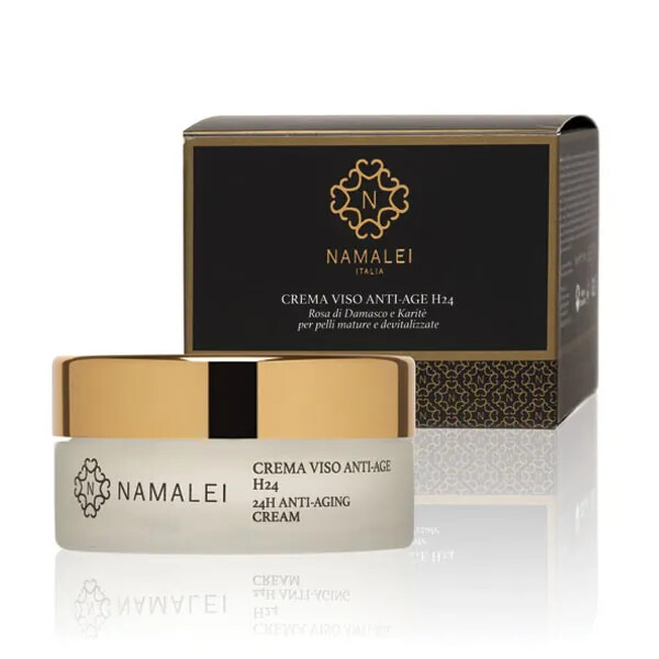 Namalei – Crema Viso Anti-Age H24 Rosa di Damasco e Karité