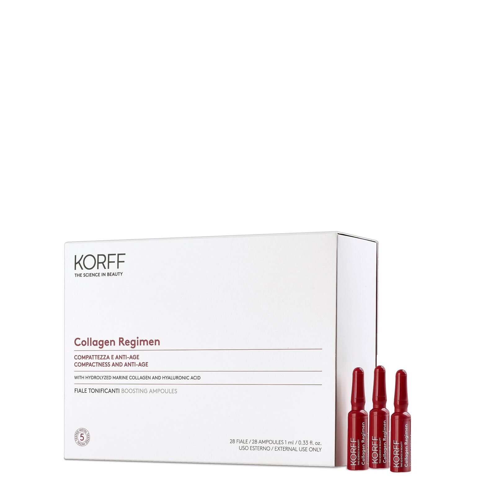 Fiale Tonificanti Collagen Regimen KORFF 28 Fiale