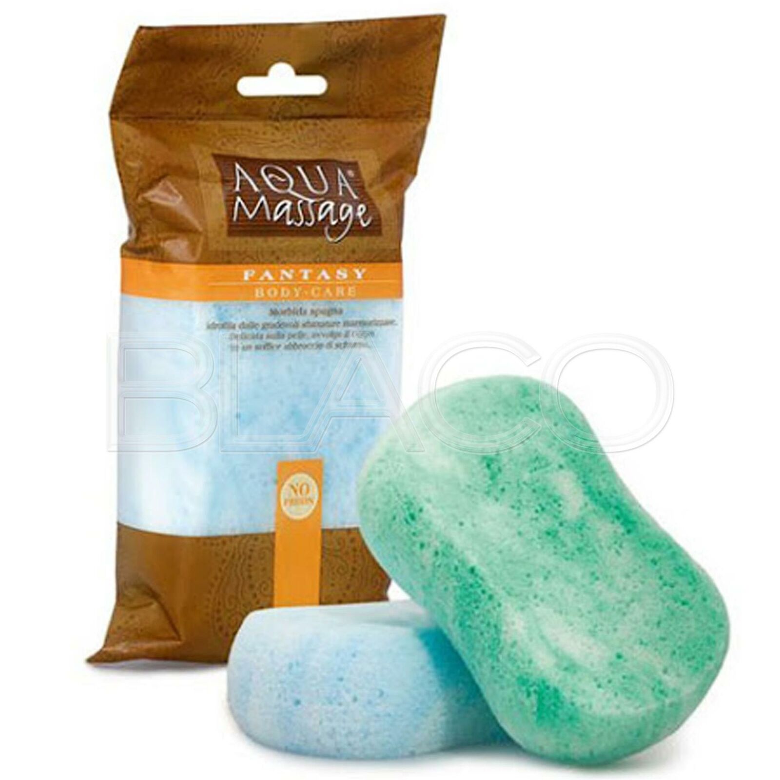 Aqua Massage Spugna Soft Marmorizzata Colori Misti