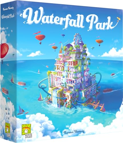 Asmodee - Waterfall Park - Gioco Da Tavolo, 3-5 Giocatori, 10+ Anni, Edizione In Italiano