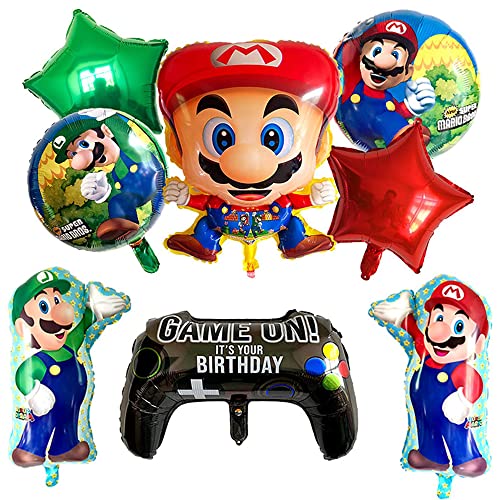 Decorazioni Compleanno Super Mario Palloncini Super Mario Compleanno Palloncino Decorazioni Super Mario Festa Compleanno Super Mario Foglio Di Allumin