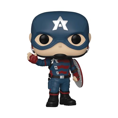 Funko Pop! Marvel: The Falcon & Winter Soldier - Captain America - John F. Walker - The Falcon And The Winter Soldier - Figura In Vinile Da Collezione