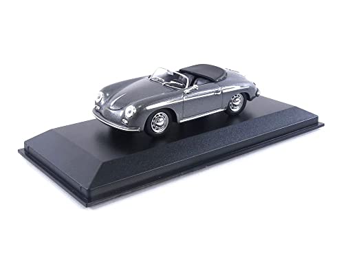 Maxichamps- Auto In Miniatura Da Collezione, Colore Grigio Metallizzato, 940065530