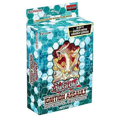 Yu Gi Oh- Box Special Edition, Colore Nero/Celeste, Tcg383Sedis