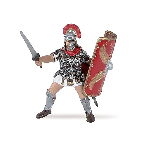 Papo Centurion 39801-Centurione Romano, Multicolore, 39801
