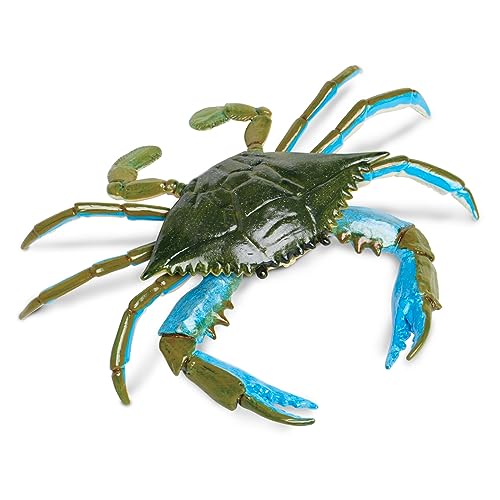 Safari Ltd- Native,Chesapeake Blue Crab, Multicolore, Small, 269729