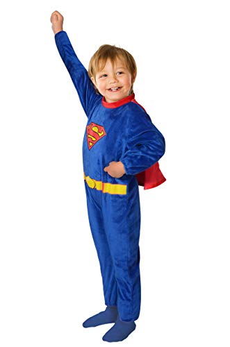 Superman Costume Baby Originale Dc Comics (Taglia 6-12 Mesi)