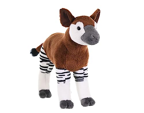 Wild Republic- Cuddlekins Okapi, Colore, 11651