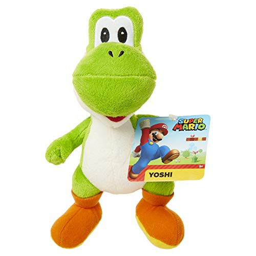 Super Mario Plüsch Yoshi Stehend Grün, 20 Cm (Ex)
