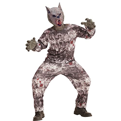 "Werewolf" (Coat, Pants, Mask) - (140 Cm / 8-10 Years)