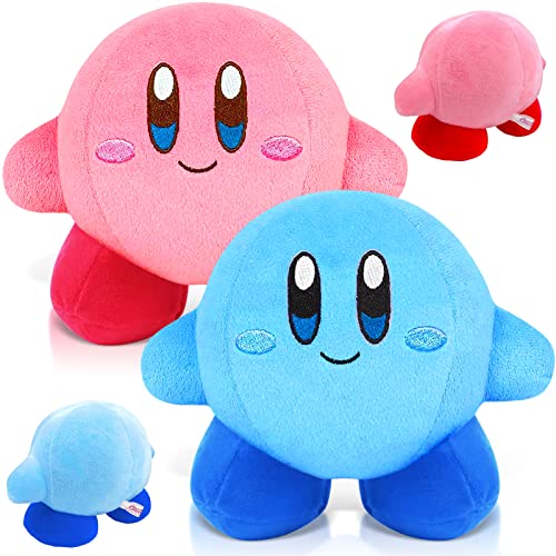 Waimxdao Peluche, 2 Pezzi Giocattoli Animali Plushie, Bambola Kawaii, Super Morbido Simpatico Cartoon Anime Stuffed Plush Toy, Regalo Compleanno Per R