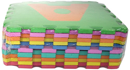 Due Esse Fr000269A - Tappeto Puzzle Lettere, 10 Pezzi