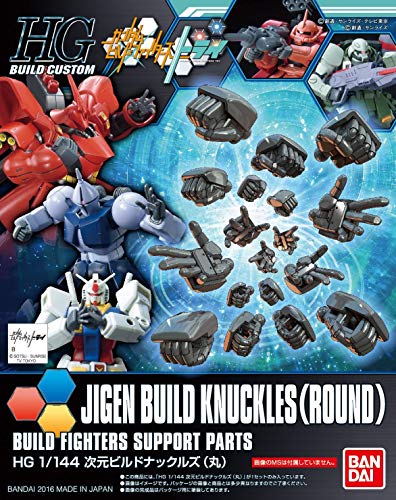 Bandai Model Kit-50047 50047 Hgbc Jigen Build Knuckles Round 1/144, 8102