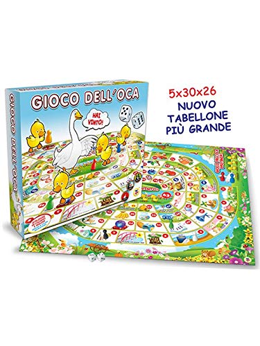 Teorema- Gioco Dell'Oca Versione Grande, Multicolore, 62364