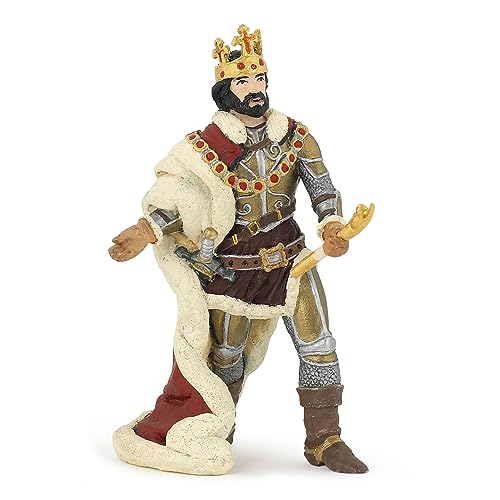 Papo 39047 Re Figurine Statuetta, Multicolore