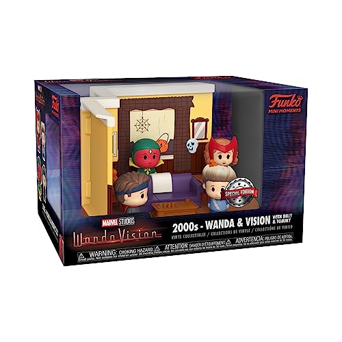 Funko Mini Moments: Marvel: Wanda Vision - Lr 90’S - Wandavision - Figura In Vinile Da Collezione - Idea Regalo - Merchandising Ufficiale - Giocattoli