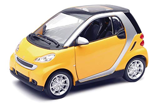 Newray 71033 - Smart Fortwo, Scala 1:24, Die Cast, Window Box, Colori Assortiti
