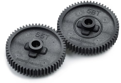 Spur Gear Set, 55T/58T: Tt01 (Japan Import)