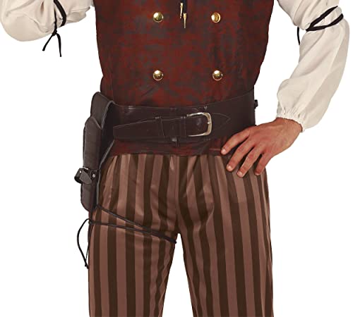 Fiestas Guirca Fondina Steampunk In Simil Pelle Uomo