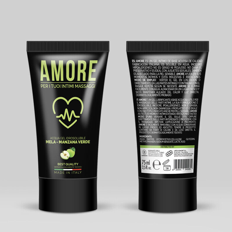 AMORE gel lubrificante 75 ml MELA VERDE