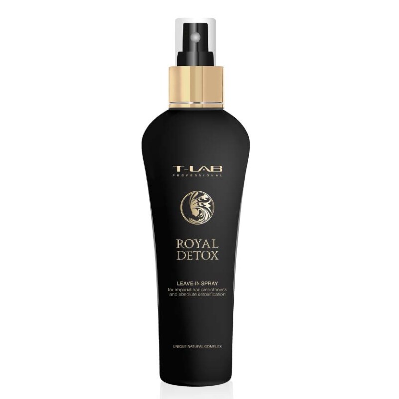 Spray Capelli Nutriente Protettivo T-LAB Royal Detox Leave-In Spray 130ml