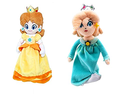 Huawell Supe Mari All Star Collection - Peluche Della Principessa Rosalina E Margherita, 20,3 Cm (Principessa Rosalina E Margherita)
