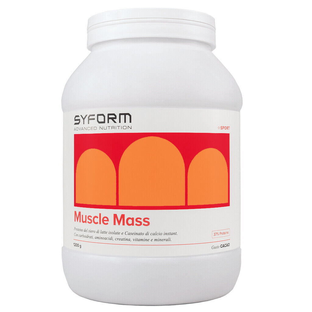 SYFORM MUSCLE MASS 1,2 KG Cacao