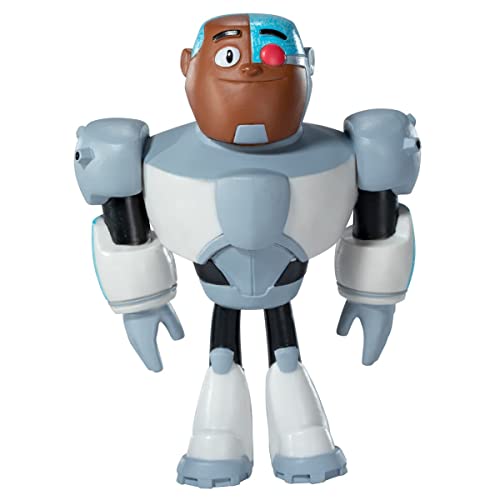 Bendyfigs Noble Collection Figura Maleable Minis Cyborg Teen Titans Go 11Cm