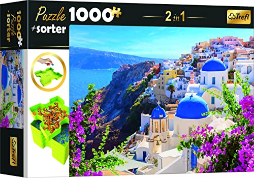 Trefl 10657 Jigsaw Puzzle 1000 Pieces, Sorter 6 Compartments, Organising, Transporting And Storing, Creative Entertainment