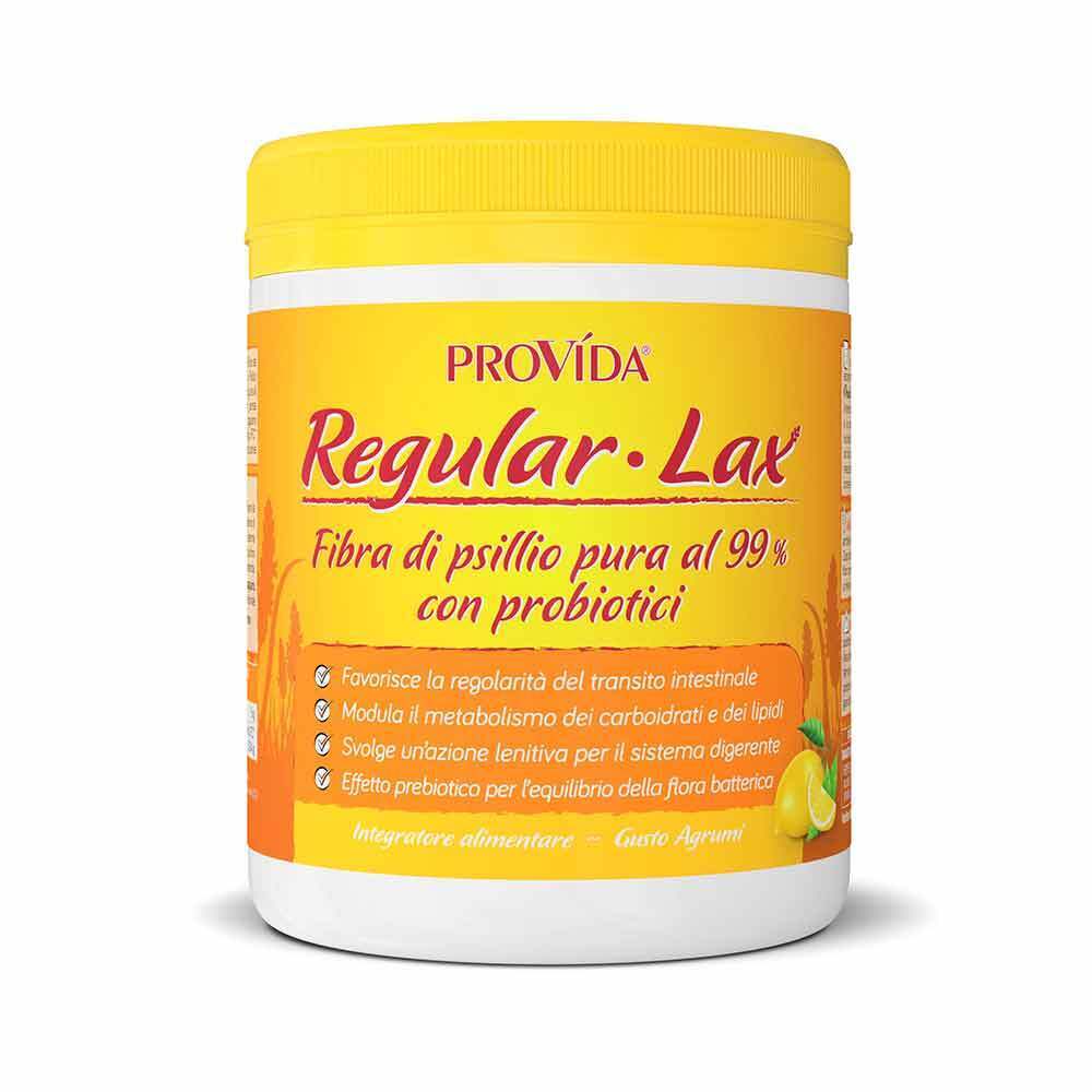 Optima Naturals Provida - Regular Lax Integratore Intestino Gusto Agrumi, 150g