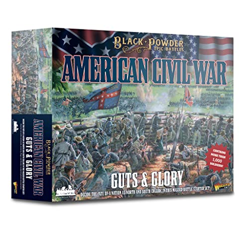 Blackpowder Epic Battles - Set Iniziale Della Guerra Civile Americana - Guts & Glory