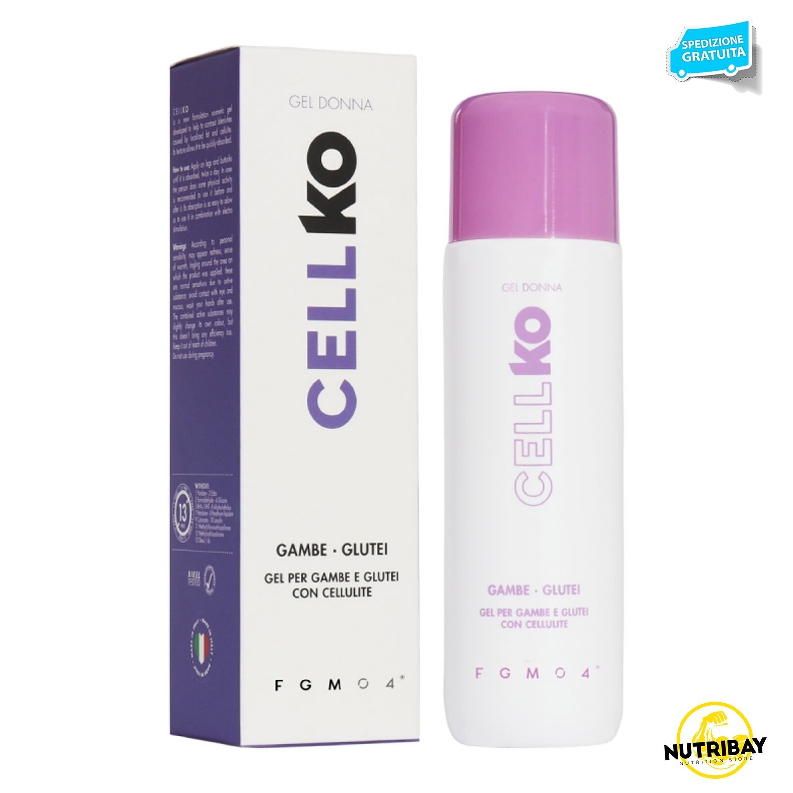 FGM04 CellKO Gel Donna 200 ml CREMA ANTI CELLULITE