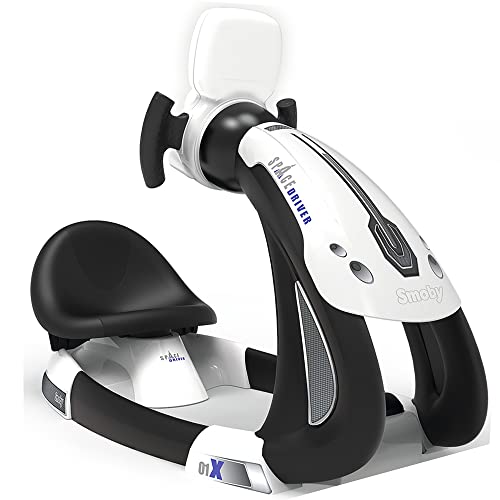 Smoby Space Driver Simulatore Di Guida Nello Spazio, Nero, 85 X 36 X 57 Cm