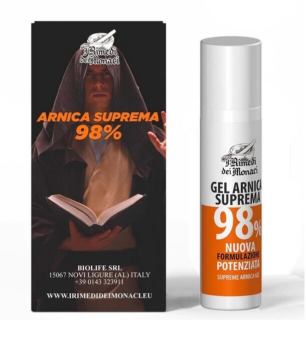 I Rimedi Dei Monaci Arnica Per Cavalli Uso Umano 98% 100 ML Crema Lenitiva