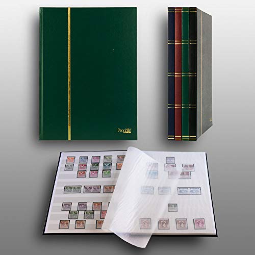 A4 Classificatori 16 Pagine Bianco, Prophila Leuchtturm, Verde Colori