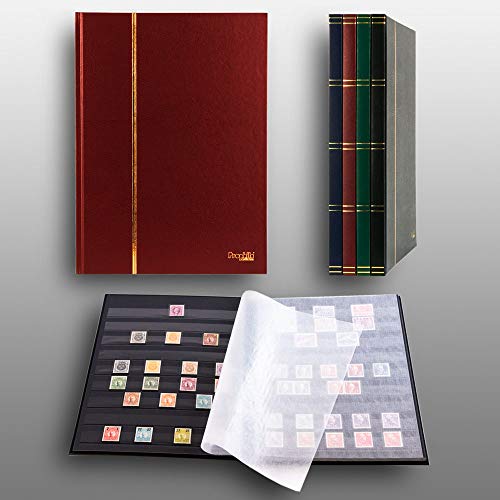 A4 Classificatori 16 Pagine Nere, Prophila Leuchtturm, Rosso Colori